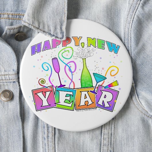 Button - NIEUW JAAR VERANDEREN (In situ)