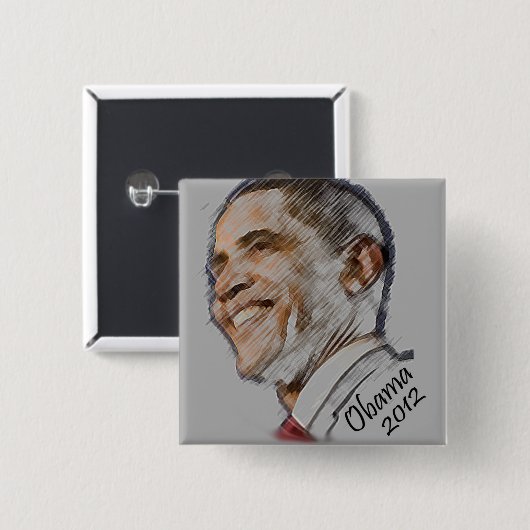 Button Obama 2012 (Voorkant /achterkant)