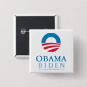 Button Obama-Biden (Voorkant /achterkant)