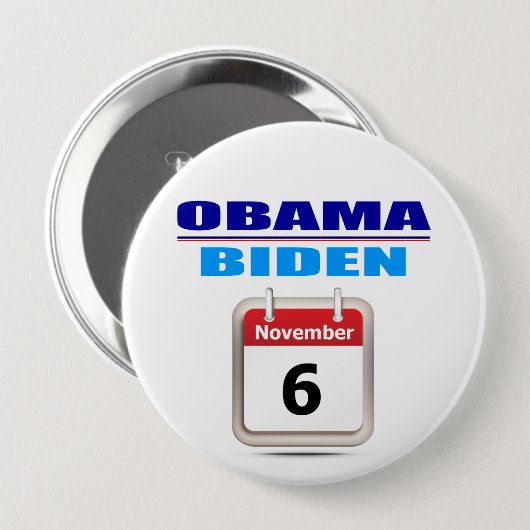 Button - Obama/Biden - Agenda (Voorkant /achterkant)