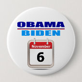 Button - Obama/Biden - Agenda (Voorkant)
