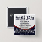 Button Obama Inauguration 2013 (Voorkant /achterkant)