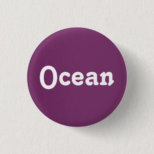Button Ocean (Voorkant)
