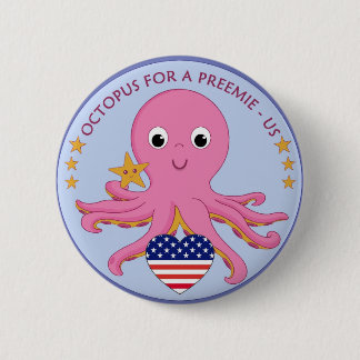 Button octopus voor een preemie US