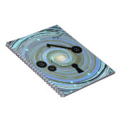 Button ogen & skelettoets Overige wereld Notitieboek (Rechterzijde)