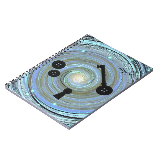 Button ogen & skelettoets Overige wereld Notitieboek (Linkerzijde)