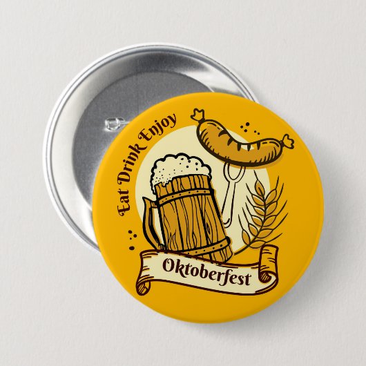 Button Oktoberfest Beer Festival (Voorkant /achterkant)