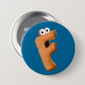 Button omdraaien (blauw)! (Voorkant /achterkant)