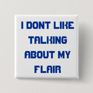Button omhoog en sla de flair over