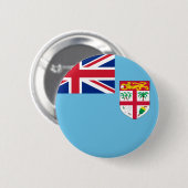 Button onder de vlag van de Republiek Fiji (Voorkant /achterkant)