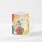 Button onder Glass Frosted Mok (Voorkant rechts)
