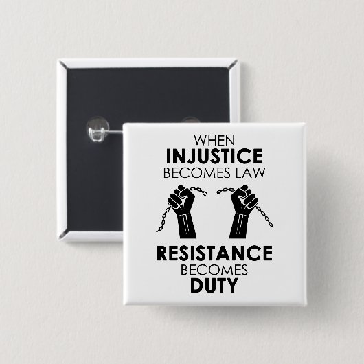 Button onrecht plein (Voorkant /achterkant)