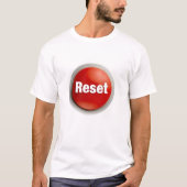 Button opnieuw instellen t-shirt (Voorkant)
