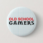 Button Oude schoolgamers (Voorkant)