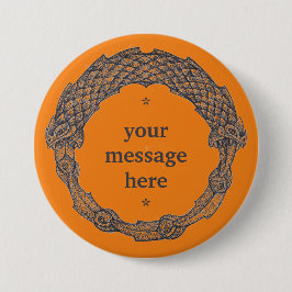  Button OUROBOROS zwart/turmeric