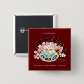 BUTTON OVER DE OVERSTROMING door Adiela Akoo (Voorkant /achterkant)