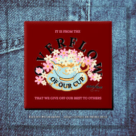 BUTTON OVER DE OVERSTROMING door Adiela Akoo