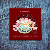 BUTTON OVER DE OVERSTROMING door Adiela Akoo