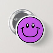 Button Paars 0003 voor glimlachen (Voorkant /achterkant)