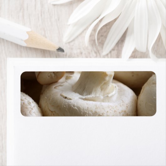 Button paddenstoelen etiket (Insitu)