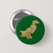 Button Pakistaanse kaart (Voorkant /achterkant)