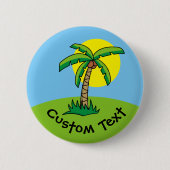 Button palmboom Cartoon (Voorkant)