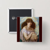 Button: "Pandora" Vierkante Button 5,1 Cm (Voorkant /achterkant)