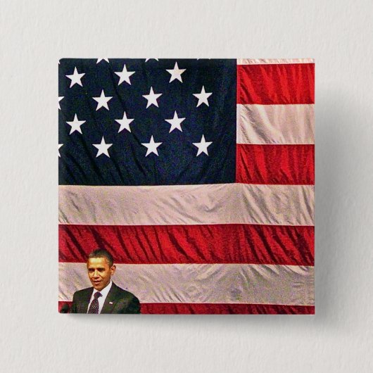 Button Patriottische Tender Obama 2012 (Voorkant)