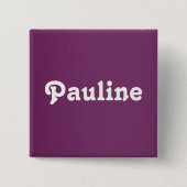 Button Pauline (Voorkant)
