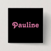 Button Pauline (Voorkant)