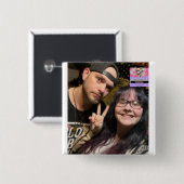 Button pen voor kleding. (Voorkant /achterkant)