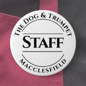 Button personeelsbadge