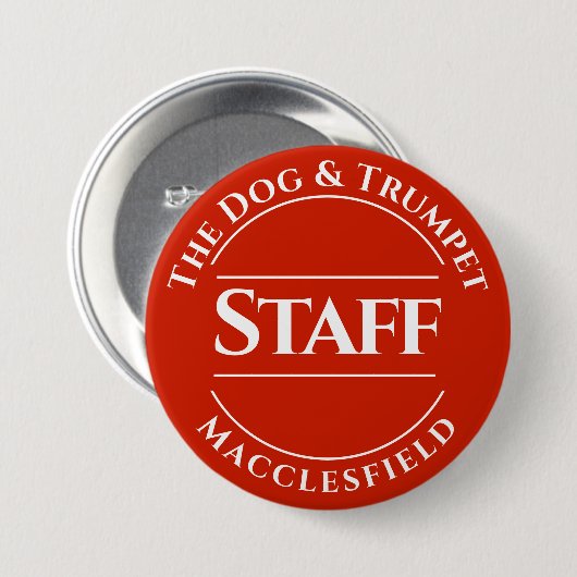 Button personeelsbadge (Voorkant /achterkant)