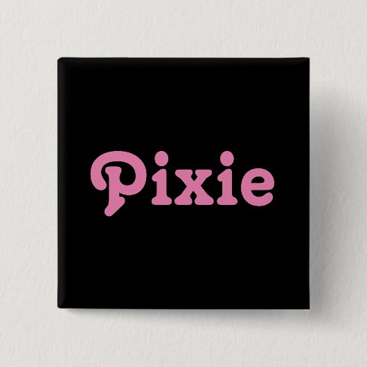 Button Pixie (Voorkant)
