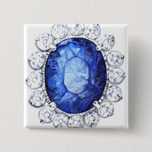 Button PMACarlson Royal Sapphire