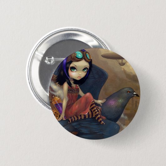 Button "Poe's Flight" (Voorkant /achterkant)