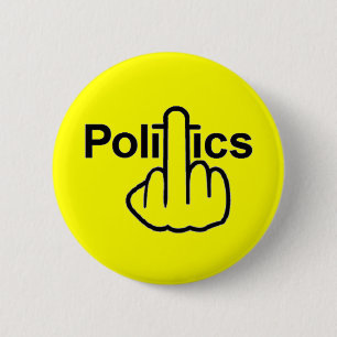 Button Politiek omdraaien