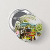 Button "Polperro Horse Bus" (Voorkant /achterkant)