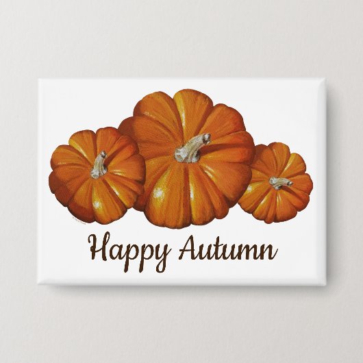 Button pompoen (Voorkant)