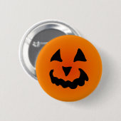 Button pompoen (Voorkant /achterkant)