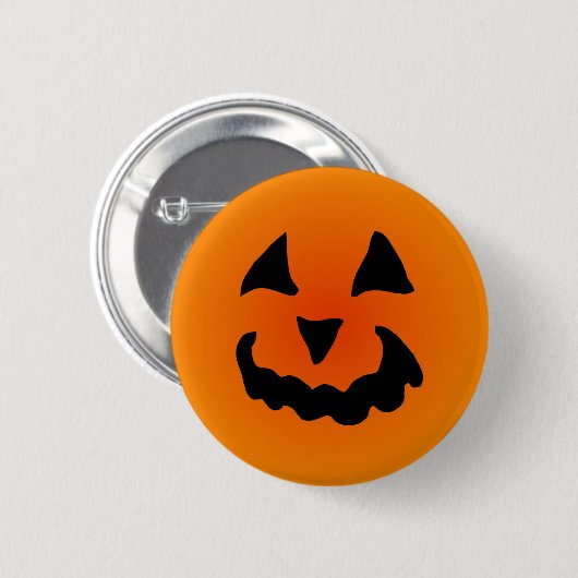 Button pompoen (Voorkant /achterkant)