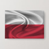 Button Poolse vlag (Voorkant)