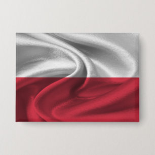 Button Poolse vlag