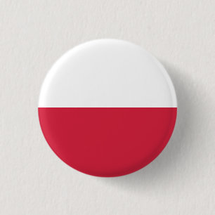 Button Poolse vlag
