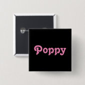 Button Poppy (Voorkant /achterkant)