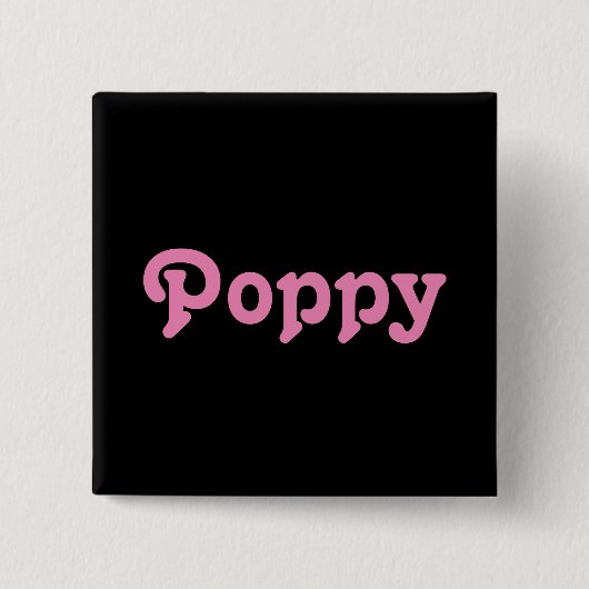 Button Poppy (Voorkant)