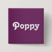 Button Poppy (Voorkant)