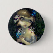 Button "Portret van Ophelia" (Voorkant)