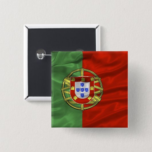 Button Portugese vlag (Voorkant /achterkant)