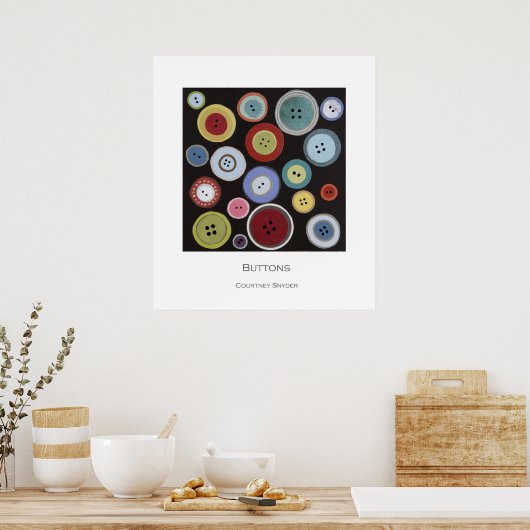 Button Poster (Keuken)